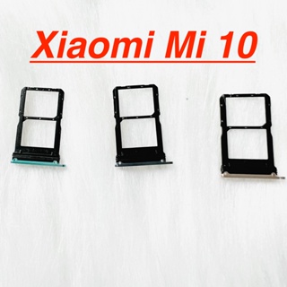 Khay đựng sim XIAOMI Mi 10 miếng khay chứa thẻ nhớ ổ bắt sim sóng linh phụ kiện điện thoại thay thế hư rớt