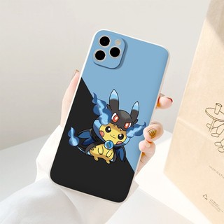 Ốp lưng iphone pi.ka.chu khóa áo đen dễ thương 14 Pro max 6 7 Plus 8 Plus 11 11 Promax X Xs max 12 Pro 13 14  e4360