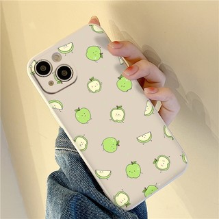 Ốp iphone họa tiết quả táo hình dễ thương mã 6 6s plus 7 8 plus x xs xr 14promax 13 12 11 pro max plus e4284