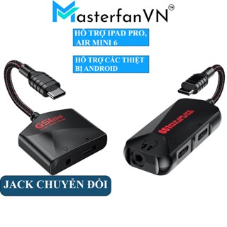 Cáp chuyển đổi cổng sạc tai nghe PLEXTONE gs max type-c sang 3.5mm cho padpro/air huawei xiaomi samsung nova oneplus