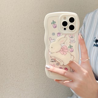 Ốp Lưng Hình Con Thỏ Cho iPhone 14 / 13 / 12 / 11 / XS / 7P