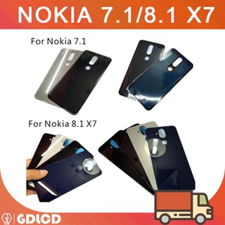 Nắp lưng Nokia 7.1 8.1 X7 giả kính thay thế chuyên dụng dành cho