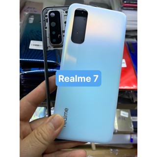 Bộ vỏ xiaomi realme 7 gồm lưng, sườn, phím bấm và kính camera