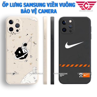 Ốp lưng iPhone 11 / 11 Pro / 11 Promax / 12 / 12 mini / 12 Pro / 12 Promax in hình L.V N.I.K.E và vũ trụ viền vuông