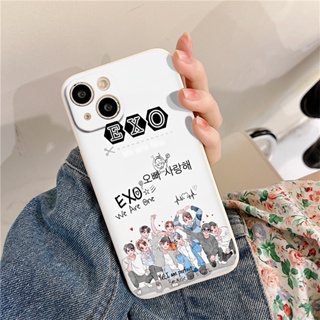 Ốp Điện Thoại EXO nhóm nhạc siêu đẹp Cho iPhone 14 Pro Max 13 Pro Max 7 8 6S Plus iPhone 11 12 Pro XR X XS Max e5387