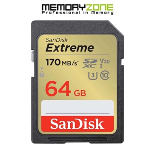 Thẻ nhớ SDXC SanDisk Extreme U3 V30 64GB 170MB/s SDSDXV2-064G-GNCIN