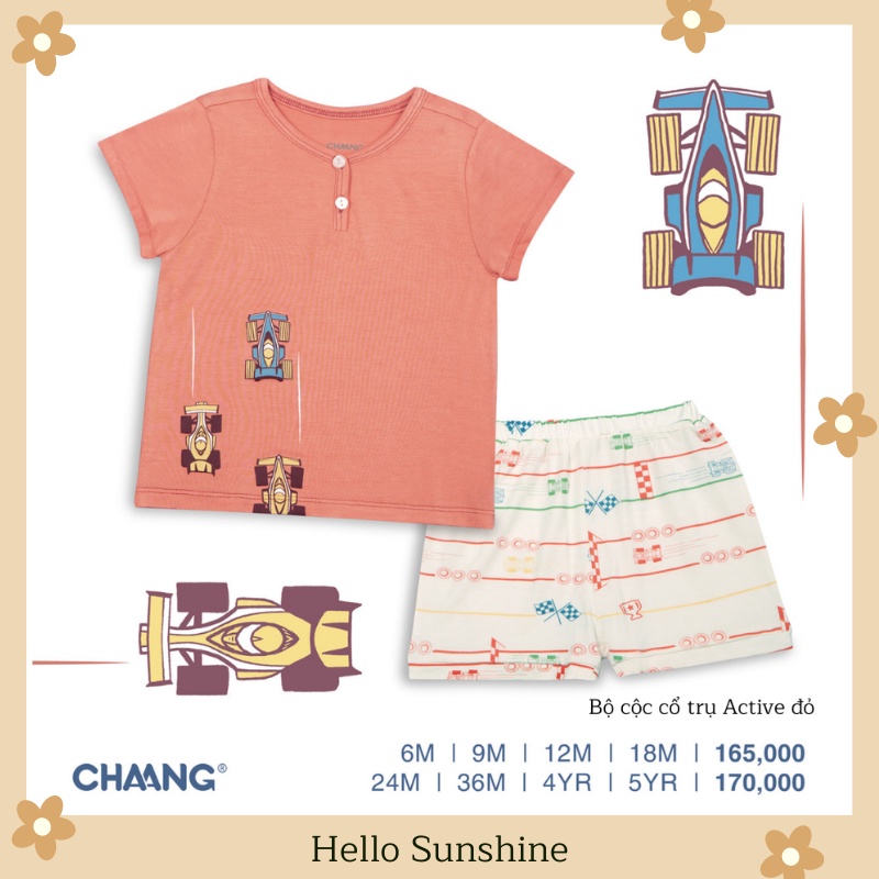 [Chaang] Bộ cộc cổ trụ Active