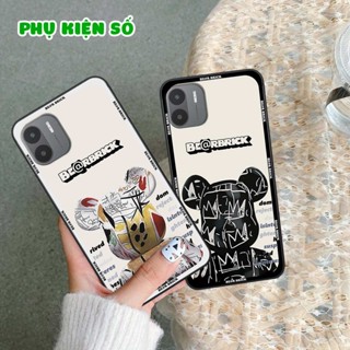 Ốp lưng Xiaomi Redmi A1 hình gấu bearbrick, smile thời trang, ốp lưng rẻ bền đẹp