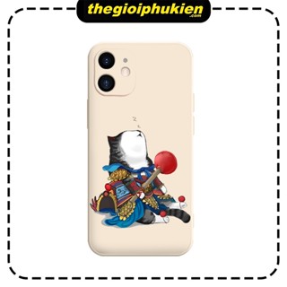ỐP IPHONE cạnh vuông BVC quàng thượng ngủ gật ip 7 8 Plus 6 6s Plus 11 13 12 14 Pro MAX XR X XS MAX - e6385
