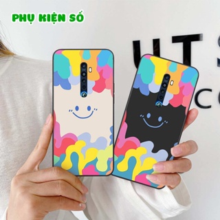 Ốp lưng Oppo Reno 2f / Reno2 F hình gấu bearbrick, smile thời trang, ốp lưng rẻ bền đẹp