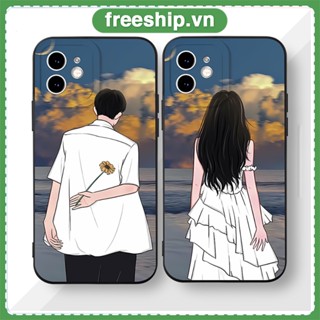 Ốp lưng điện thoại iphone cặp đôi áo trắng dễ thương iPhone 14 13 12 11 Pro Max SE 2020 XS 8 7 ip 6S 6 Plus