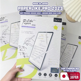 [Made in Japan] Dán màn hình iPad Paperlike Pro 2023 - Viết vẽ chuyên dụng, chống chói, vân tay dành cho iPad