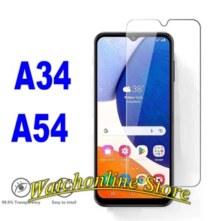Cường lực 2.5D cho Samsung Galaxy A34 A54 A04E A14 trong suốt