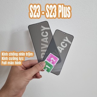 Kính cường lực chống nhìn trộm cho Samsung S23 Plus, S23