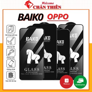 Kính cường lực oppo a12 a5s a16k a16s a17 a17k k3 reno 5 6 6z 7 7z 8 8z 4 3 2f 2z 3 a57 full màn tổng hợp Kính-[Baiko]