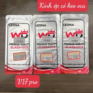 KÍNH ÉP MÀN HÌNH CÓ KEO OCA VIVO V17 PRO