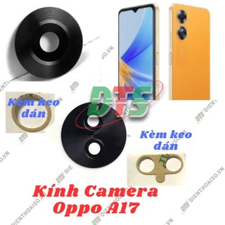 Kính camera Oppo A17 kèm keo dán
