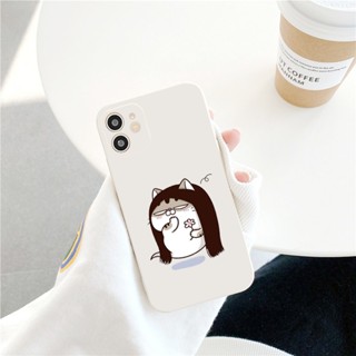 Ốp điện thoại iphone mèo ú tóc dài độc đáo BVC 7plus/8plus/x/xs/xs max/11/11pro max 12 13 14 plus e4642
