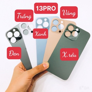 LƯNG VỎ DÙNG CHO MÁY IPHONE 13 PRO LỖ CAMERA TO - KÍNH LƯNG IPHONE 13 PRO - ỐP LƯNG KÍNH IPHONE 13 PRO