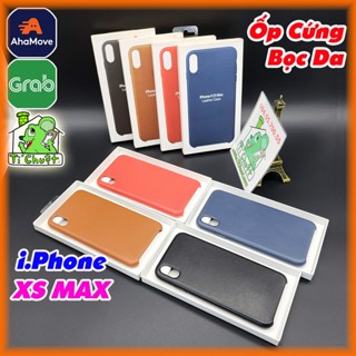[Ảnh Thật] Ốp Lưng Cứng Bọc Da iPhone XS Max FULLBOX