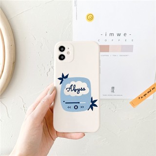 Ốp iphone vuông ảnh phát nhạc xanh basic 14 Plus/ 14 Pro/ 13/ 12 Pro Max 6 6s Plus 7 Plus 8 Plus xr xsmax e4680