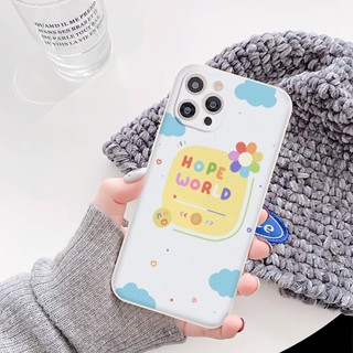 Ốp lưng iphone đám mây hoa 7 màu dễ thương iPhone 14, 13, 12 Mini, 12 Pro Max, 11 Pro Pro Max/ Xs Max/ XR 7 e4683