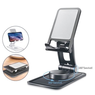 Giá để điện thoại tiện lợi để bàn xoay 360 độ có thể gập lại và điều chỉnh đa năng chắc chắn