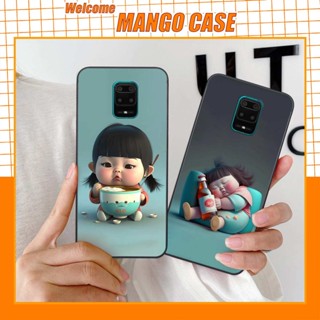 Ốp lưng Xiaomi Redmi Note 9 / Note9s / Note 9 Pro hình cô bé béo, mập xinh, cute đáng yêu