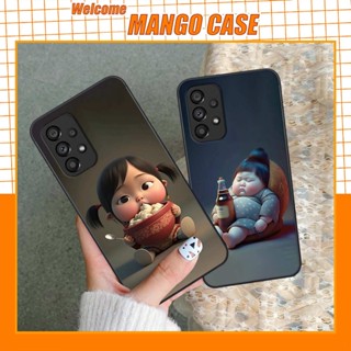 Ốp lưng Samsung A13 / A23 / A33 / A53 / A73 5G hình cô bé béo, mập xinh, cute đáng yêu