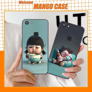 Ốp lưng Vivo V7 / V7 Plus / V7+ hình cô bé béo, mập xinh, cute đáng yêu