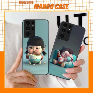 Ốp lưng Samsung S21 Ultra hình cô bé béo, mập xinh, cute đáng yêu