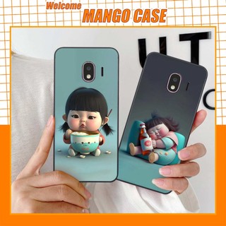 Ốp lưng Samsung J4 2018 hình cô bé béo, mập xinh, cute đáng yêu