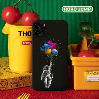 Ốp lưng iphone dây hành tinh kéo phi hành gia 14 Pro max 6 7 Plus 8 Plus 11 11 Promax X Xs max 12 Pro 13 14 Se2020 q1058