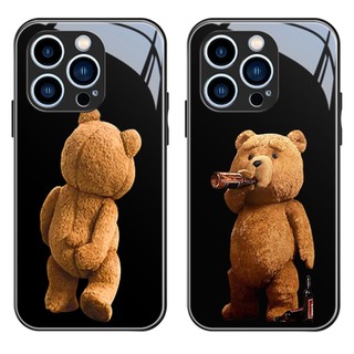 Ốp Điện Thoại Mặt Kính Cường Lực C277 C278 Cho iPhone 14 Pro Max 14 Plus 13 12 11