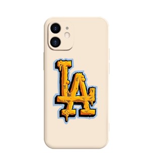 Ốp lưng iphone mềm dẻo hình chữ LA iPhone 13 12 11 Pro Max SE 2020 X XR XS 8 7 ip 6S 6 Plus e1390