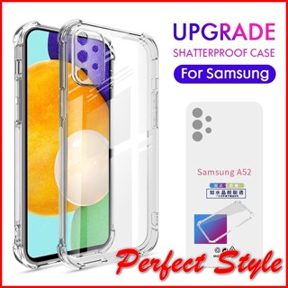 Ốp lưng chống va đập Samsung Galaxy A24 A34 A54 A04e A14 A04s A04 A10 A10s A50 A50s trong suốt có 4 góc bảo vệ
