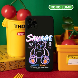 Ốp lưng iphone gấu màu sắc savaa đặc biệt iPhone 14, 13, 12 Mini, 12 Pro Max, 11 Pro Pro Max/ Xs Max/ XR 7 q1074