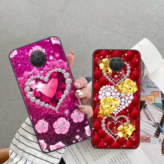 Ốp lưng Nokia G20 hình hoa tâm an vạn sự an, thư pháp ý nghĩa, rẻ bền đẹp