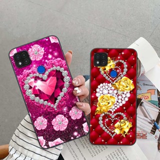 Ốp lưng Xiaomi Redmi 9C hình hoa tâm an vạn sự an, thư pháp ý nghĩa, rẻ bền đẹp
