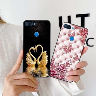 Ốp lưng Xiaomi Mi 8 SE / Mi 8 Lite hình hoa tâm an vạn sự an, thư pháp ý nghĩa, rẻ bền đẹp