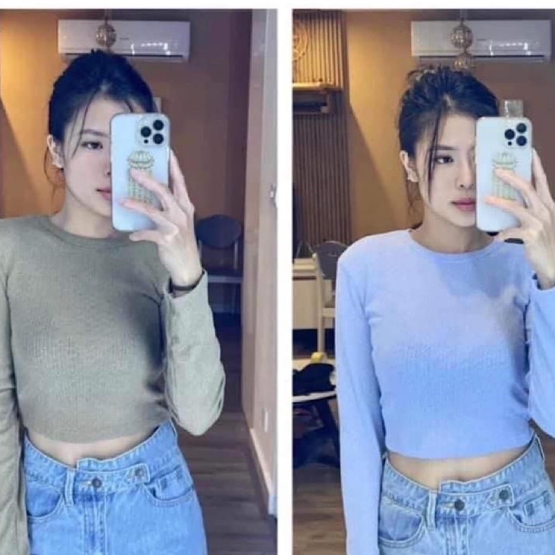 [Zara Auth] Áo thun Crop Top Zara size S M