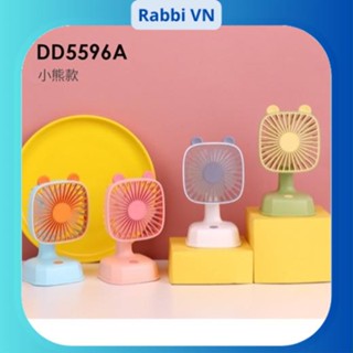 DD5596 - Quạt tích điện mini cầm tay, để bàn tiện lợi