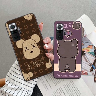 Ốp Xiaomi Redmi Note 10 / Note 10 Pro hình gấu bear yummy, bearbrick kaws thời trang hot hit cute rẻ đẹp