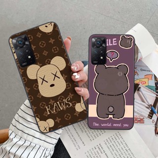 Ốp Xiaomi Redmi Note 11 4G / Note 11S /Note 11 Pro 5G hình gấu bear yummy, bearbrick kaws thời trang hot hit cute rẻ đẹp