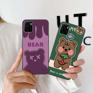 Ốp Vivo Y15s / Y15a hình gấu bear yummy, bearbrick kaws thời trang hot hit cute rẻ đẹp