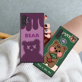 Ốp Samsung Note 10 / Note 10 Plus / Note 10+ hình gấu bear yummy, bearbrick kaws thời trang hot hit cute rẻ đẹp