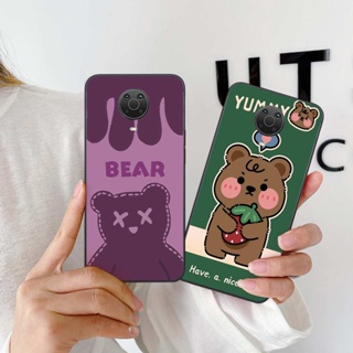 Ốp Nokia G20 hình gấu bear yummy, bearbrick kaws thời trang hot hit cute rẻ đẹp