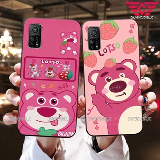 Ốp lưng Gấu dâu Xiaomi Mi 10t cực đẹp 2023