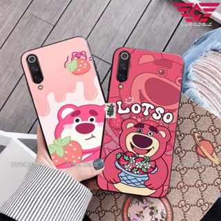 Ốp lưng Gấu dâu Xiaomi Mi 9/ Mi9 SE/ Mi 9t cực đẹp 2023