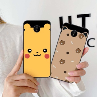 Ốp lưng Nokia C10 / C20 hình tai gấu bear, pikachu, dấu dâu, shin đáng yêu siêu cute